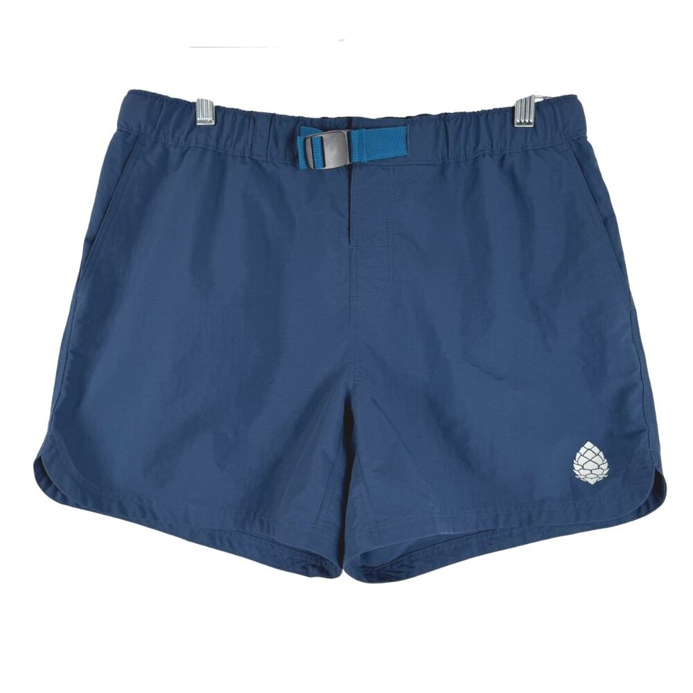 Stio Goodwin Shorts Womens Medium Blue Ripstop Nylon Hiking Outdoor SS-1999